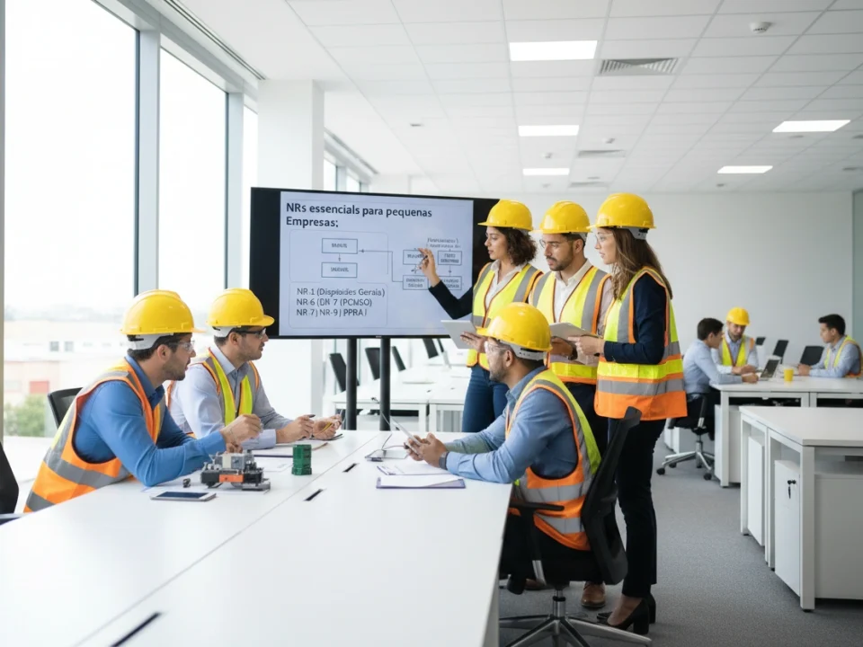 NRs essenciais para pequenas empresas: o que observar
